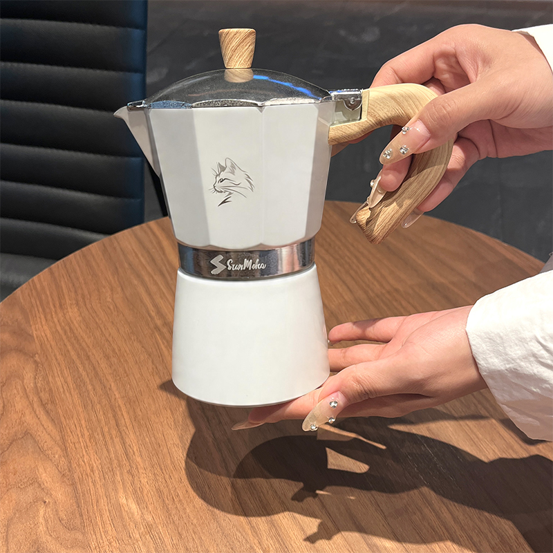 Moka Pot Stove - Caffettiera Moka 3/6 Tazze - Macchina