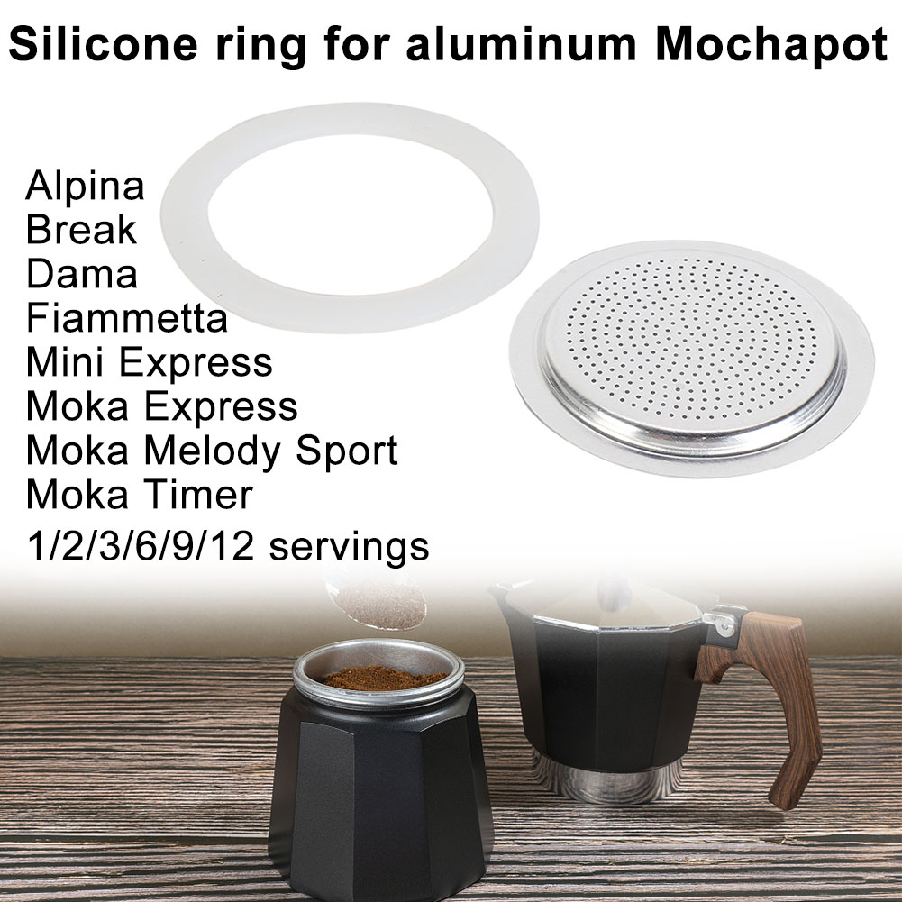 Moka Pot Stove - 1 Set guarnizione di tenuta in