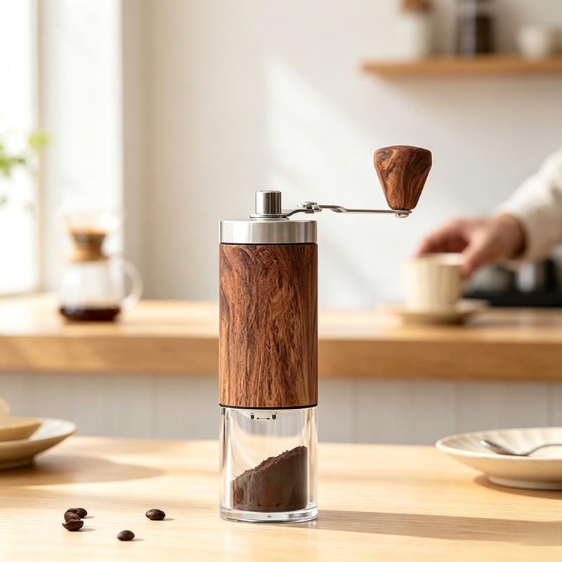 Macinacaffè Manuale Portatile  - Burr Hand Grinder recensione e prezzo
