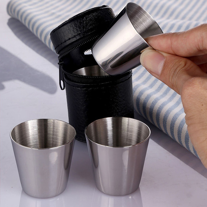 4/6 pezzi tazze in acciaio ino - Coffee Tea And Sugar Set recensione e prezzo