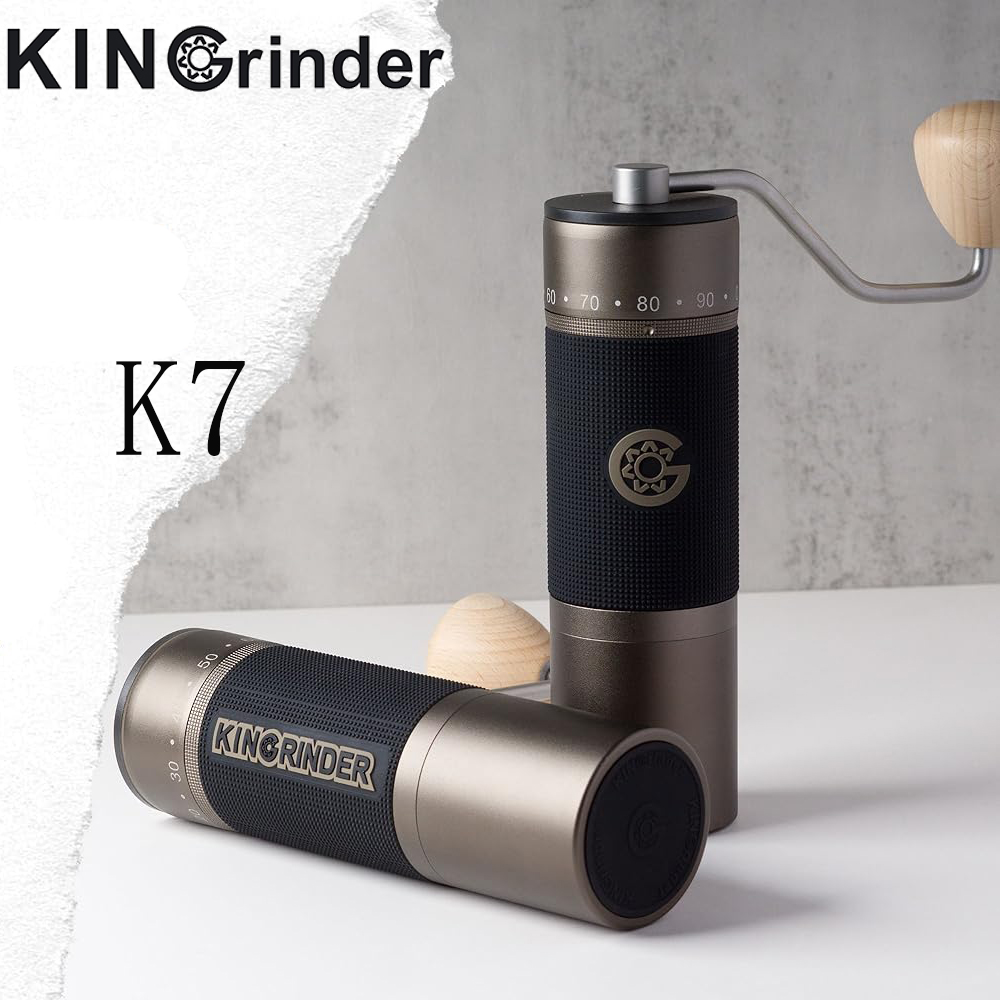 Kingrinder K7 macinacaffè manu - Burr Hand Grinder recensione e prezzo